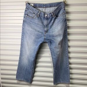 Lacoste Men's Light Blue Relaxed Jeans 46